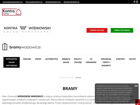 Bramywadowice.pl - salon bram Wiśniowski