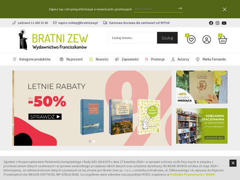 Bratnizew.pl - wydawnictwo franciszkanów