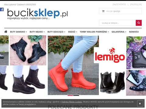 Buciksklep.pl - sklep z butami online