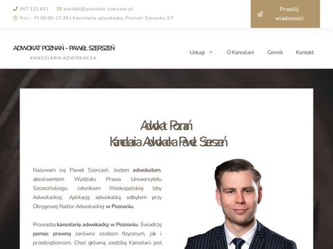 Adwokat-szerszen.pl kancelaria adwokacka