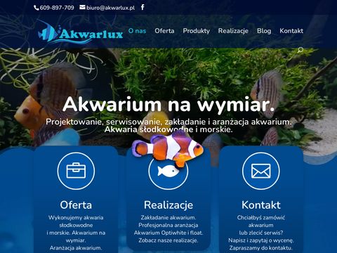 Akwarlux.pl akwaria słodkowodne i morskie