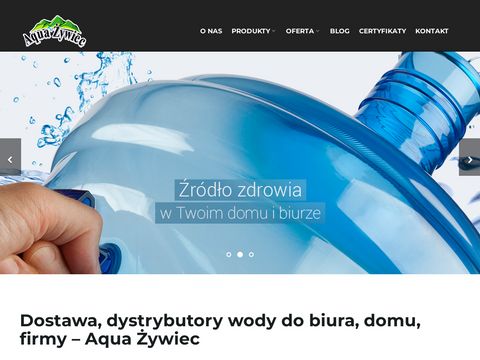 Aquazywiec.pl - dystrybutory do wody