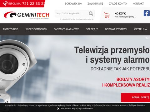 Geminitech.pl systemy alarmowe satel