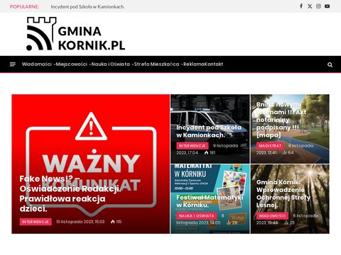 Gminakornik.pl - aktualności lokalne