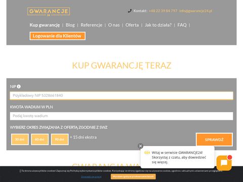 Gwarancje24.pl wadium