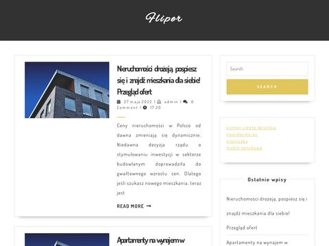 Fliper.nieruchomosci.pl wyszukiwarka ofert