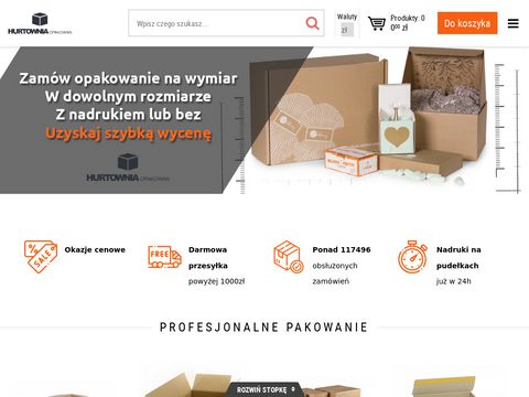 E-hurtownia-opakowan.pl pudełka, opakowania