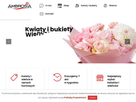 E-ambrosia.pl - kwiaciarnia Białystok