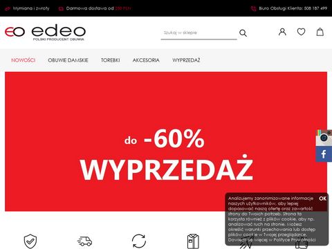 Edeo.pl - obuwie damskie sklep online