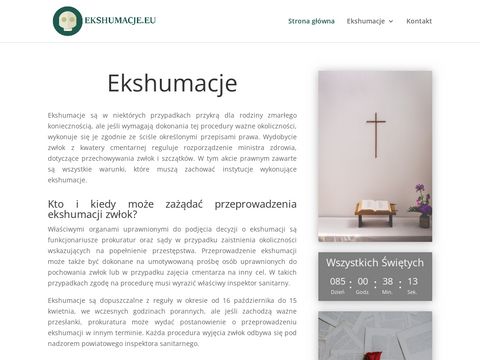 Ekshumacje.eu - portal funeralny