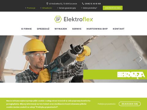Elektroflex.pl - zagęszczarki na wynajem