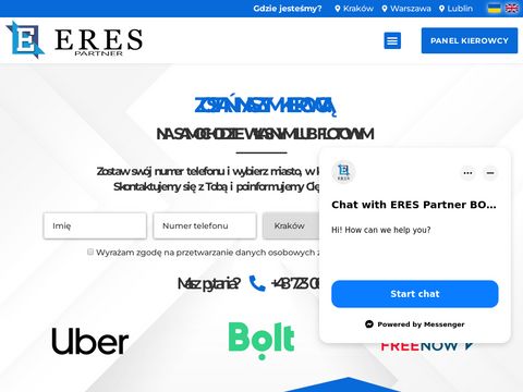 Eres-partner.pl - firma TAXI w Krakowie