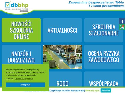 Dbbhp.pl - szkolenia BHP Tarnowskie Góry